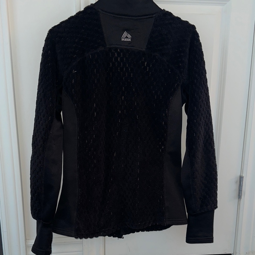RBX Elegant Black Teddy Jacket - Picture 6 of 6
